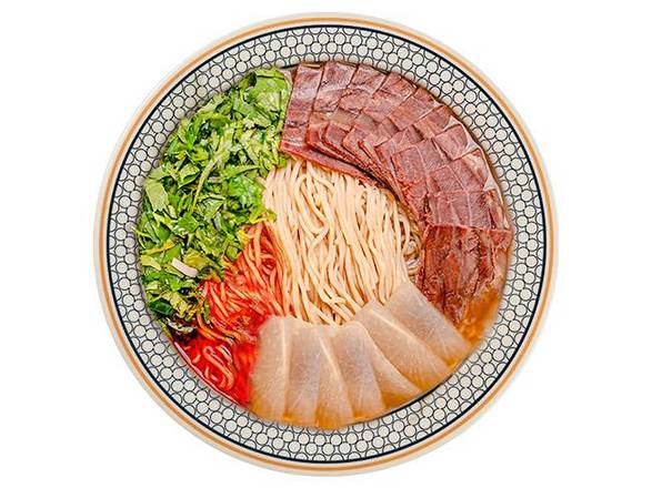 Traditonal Lanzhou Beef Noodle Soup 兰州传统牛肉面
